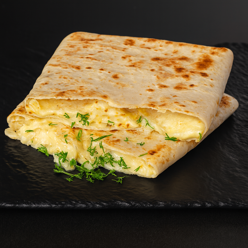 Гриль - лаваш "З сиром та зеленню"